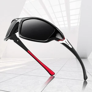 ☆Men Sports Polarized Sunglasses Square Outdoor Driving Fishing Glasses - Picture 1 of 18