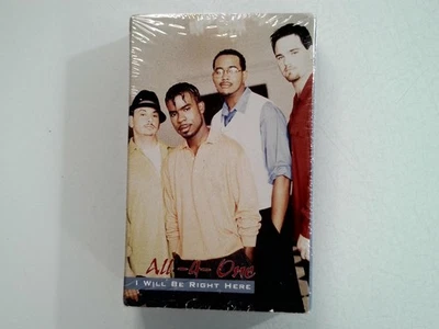 All-4-One I WILL BE RIGHT HERE Cassette Single 1999 Sealed R&B Soul New - Image 1 of 2