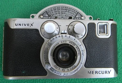 Cámara fotográfica vintage Univex Mercury modelo CC 1/2 marco 35 mm Foto 1 de 4