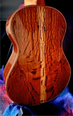 Hand Made Hairy Oak Tenor Ukulele in Hard Case - Image 1 of 4