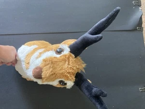 Gazelle Plushie Stuffed Head For Wall Children’s Room Decor - Picture 1 of 3