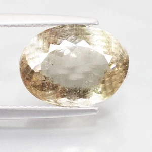 6.40 Cts VALUABLE FIRE OVAL (13 x 10 mm) NATURAL PEACH PINK MORGANITE GEMSTONES - Picture 1 of 7
