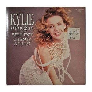 KYLIE MINOGUE - 'Wouldn't Change A Thing' 7" Vinyl Single Record 1989 AUST PRESS - Picture 1 of 4