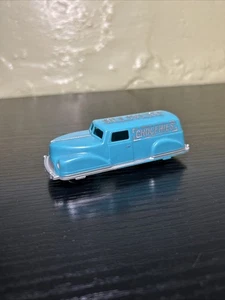 VINTAGE HARD PLASTIC TOY RENWAL PRODUCTS DELIVERY GROCERIES VAN TRUCK Teal/Blue - Picture 1 of 7