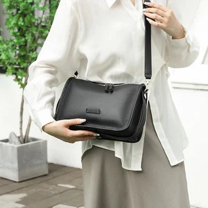 Bolso Bandolera de Cuero Genuino para Mujer Bolso de Mano de Cuero de Vaca para Mujer - Imagen 1 de 27