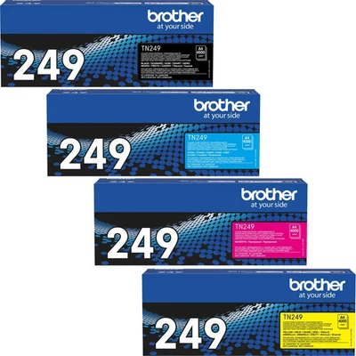 Brother TN-249VAL / TN-249CMYK Toner Sparset schwarz, cyan, magenta, gelb (4 Stü - Bild 1 von 4