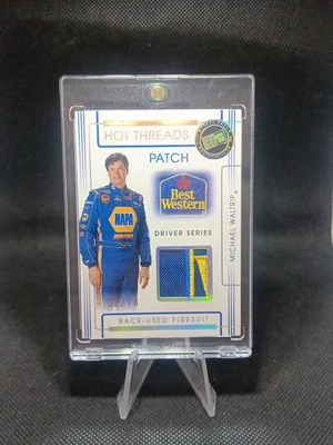 2008 Press Pass Premium 0'8 Hot thread's patch Michael wall trip 02/14 race... - Image 1 of 4
