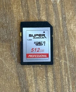 Carte mémoire SD 512 Go Super Duoduo - A0217 - Photo 1 sur 4