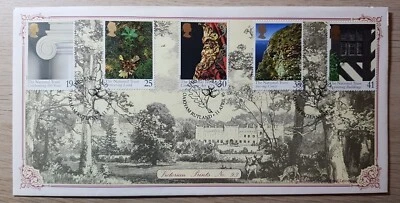 GB Limited Edition #114 of 500 FDC: National Trust; Bradbury / Oakham, Rutland - Image 1 of 4