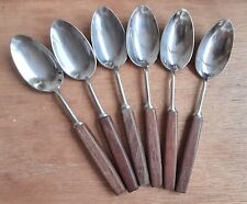 Set of 6 PAGWOOD Oval Dinner Spoons by MONOGRAM Sheffield Replacement Cutlery