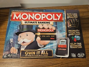 Complete & Working Monopoly Ultimate Banking Edition Electronic Board Game - Picture 1 of 5