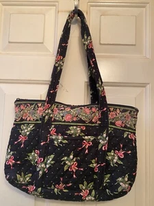 VERA BRADLEY New Hope Lilly of the Valley Cancer Survivors Handbag Retired VG+++ - Picture 1 of 6