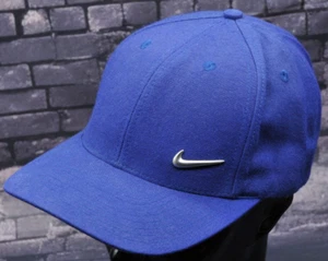 Vintage 1990's Nike Golf Metal Swoosh Hat Cap Green Underbill - Imagen 1 de 6