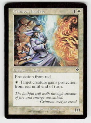 Invasion #11 Crimson Acolyte - Image 1 of 2