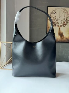 Coach Brooklyn Shoulder Bag 39 Black Leather CU044 Outlet New Japan - Picture 1 of 2