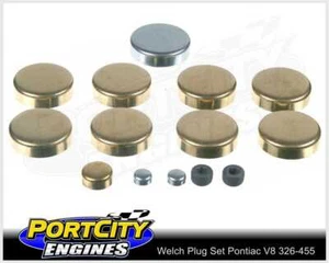 Welch Welsh Brass Core Plug Kit Set Pontiac V8 326 350P 389 400 428 455 WPK-P400 - Picture 1 of 1