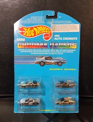 Hot Wheels Mini Chroma Racers Collection III _ 1989 _ Ferrari/Lamborghini/Camaro - Photo 1/4