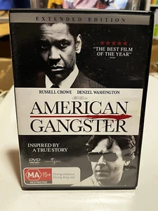 American Gangster (DVD, 2007) Denzel Washington, Russell Crowe, Region 4 - Picture 1 of 1