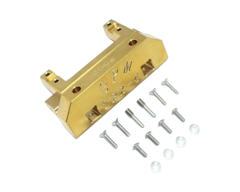 GPM Racing Brass Bumper Halter vorne Gpmtrx4331fxaoc Trx-4