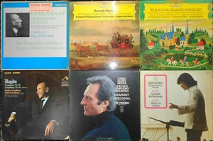Classical Lot of 6 LPs - Rachmaninoff /Ormandy, Haydn /Jochum, Ozawa, Giulini - Picture 1 of 9