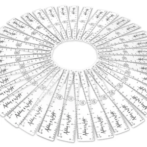 PACK OF 200 or 500 Rulers - Bulk AW Clear 6 inch / 15cm Ruler Shatter Resistant - Imagen 1 de 4