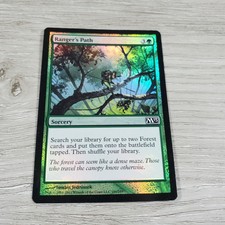 Ranger's Path FOIL Magic 2013 / M13 Lightly Played Green Common MTG