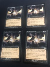 4x Mtg Insidious Dreams Light Play Torment