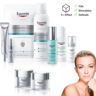 ⚡Eucerin Hyaluron Filler Anti Aging 3️⃣x EFFECT Wrinkle Filling Hyaluronic Acid - Image 1 of 2