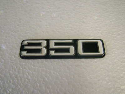350 for YAMAHA  RD350 A 1973 1974 SIDE COVER BADGE EMBLEM METAL YS12 - Image 1 of 4