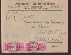 German Empire, Mi. 86II(4), Bredenbruch Kr Iserlohn, 28.5.20 - Picture 1 of 2