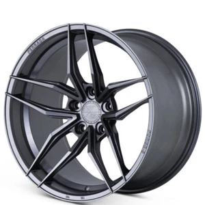 (4) 20" Staggered Ferrada Wheels F8-FR5 Matte Graphite Rims(B31) - Picture 1 of 10