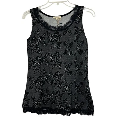 Mystree Women’s Pullover Top Sz Small Multi Colors Lace Floral NWT - Image 1 of 4