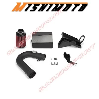 Черный воздухозаборник холодного воздуха Mishimoto для 2012-2015 BMW 228i 320i 328i 428i 2.0T - Изображение 1 из 4