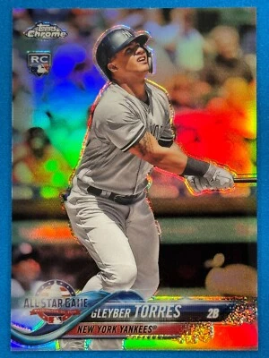 2018 Topps Chrome Update All-Star Game Refractor #HMT80 Gleyber Torres RC #/250 - Image 1 of 3