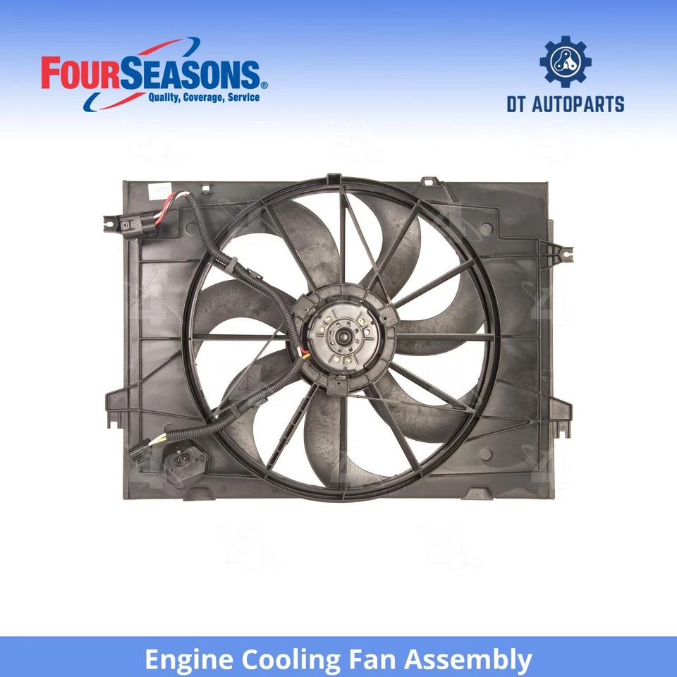 Conjunto de ventilador de refrigeración del motor L4 de 2,0 L para Hyundai Tucson 2005-2009 4 estaciones 2006 Foto 1 de 4