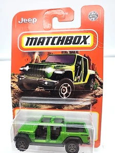 MATCHBOX #7/102 Green JEEP GLADIATOR '20 RUBICON diecast jeep  - Picture 1 of 9