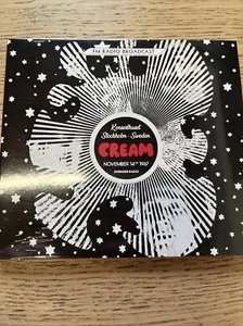Cream Cd Konaerthuset Stockholm Sweden November 14th 1967 - Bild 1 von 2