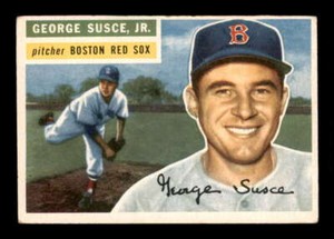 1956 Topps White Back #93 George Susce   VG/VGEX X2571790