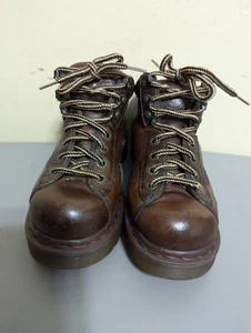 Dr Doc Martens Saxon Lace Up Boots 8287, Bouncing Soles, UK Size 4, US Size 5, - Picture 1 of 8