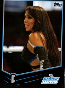 Tarjeta de lucha libre Topps WWE 2013 negra paralela #67 Layla - Imagen 1 de 2