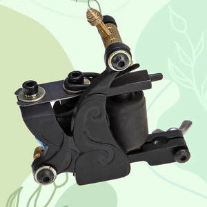 Tattoo Coils 10 Wrap for Tattoo Machine Liner Shader Lightweight Black Y37 - Picture 1 of 11