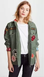 MADEWORN ROCK Rolling Stones 1975 Army Jacket - Picture 1 of 9