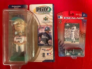 Ichiro Collectibles - 2001 Bobblehead + Limited Edition Escalade (2 Cards) - Picture 1 of 3