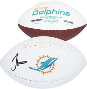 Tyreek Hill Miami Dolphins Autographed White Panel Football