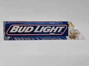 Budweiser Bud Light Acrylic Lucite 3 Sided Beer Tap Handle Eagle Retro Blue 8" - Picture 1 of 4