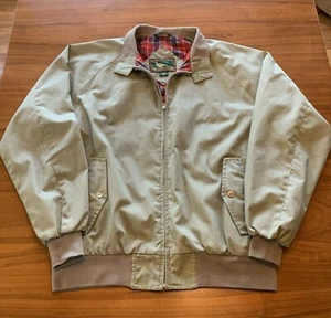Vintage Field & Stream Bi Swing Plaid Lined Bomber Jacket Men's XL Long Zip Vtg - Picture 1 of 17