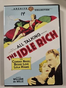 THE IDLE RICH DVD -1929- Warner Brothers Archive Collection - Conrad Nagel - Bild 1 von 2