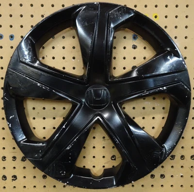 1 USED Honda Civic 55099  16 in Hubcap Black OEM 2016 2017 2018 2019 - Image 1 of 4