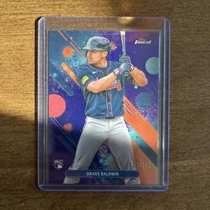 2025 Topps Finest Drake Baldwin Viola Rookie RC #/250 - Foto 1 di 2