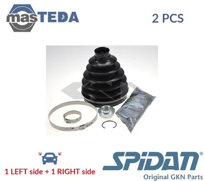 23982 CV JOINT BOOT KIT PAIR SPIDAN 2PCS FOR VW TRANSPORTER V,MULTIVAN V - Image 1 of 4